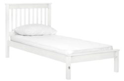 Collection Aspley Single Bed Frame - White.